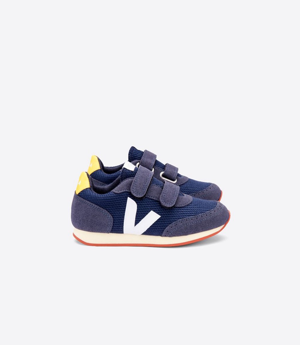 Veja Sneakers Barn - Arcade B-Mesh - Marinblå/Vita - 276584-XSK